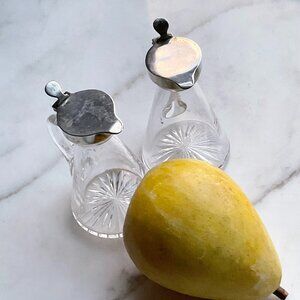 Tiffany & Co Antique Sterling Silver Top Whiskey Noggins